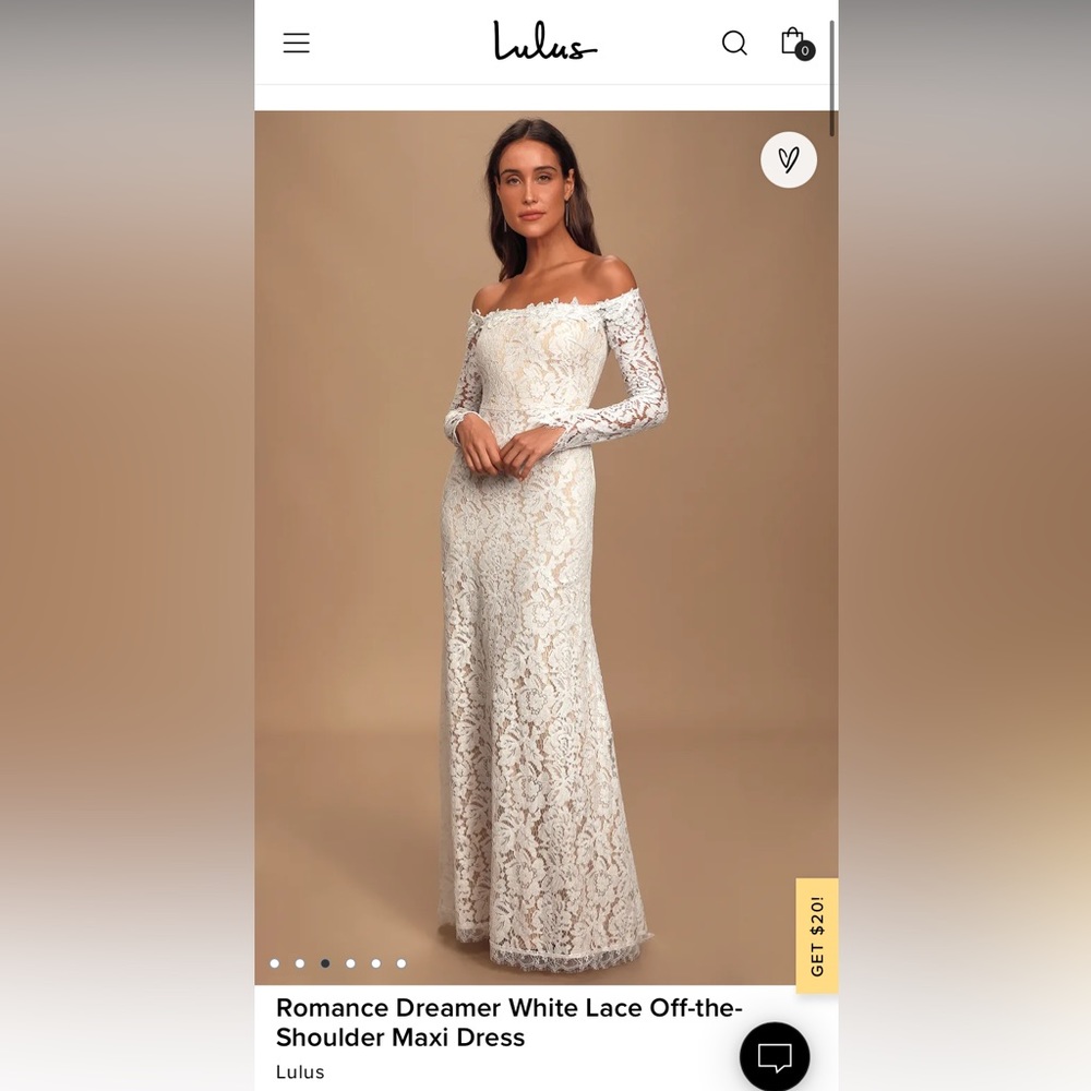 BRAND NEW wedding dress!